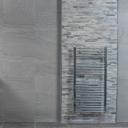 Slate Grey Natural Stone Split Face Wall Cladding 100x360 mm